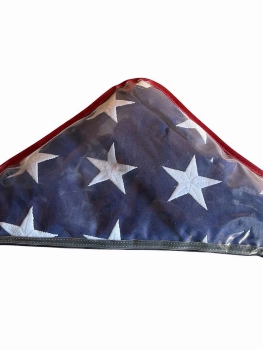 🔥 Valley Forge BEST 100% Cotton USA American Flag w/ Zippered Case 112x52🔥